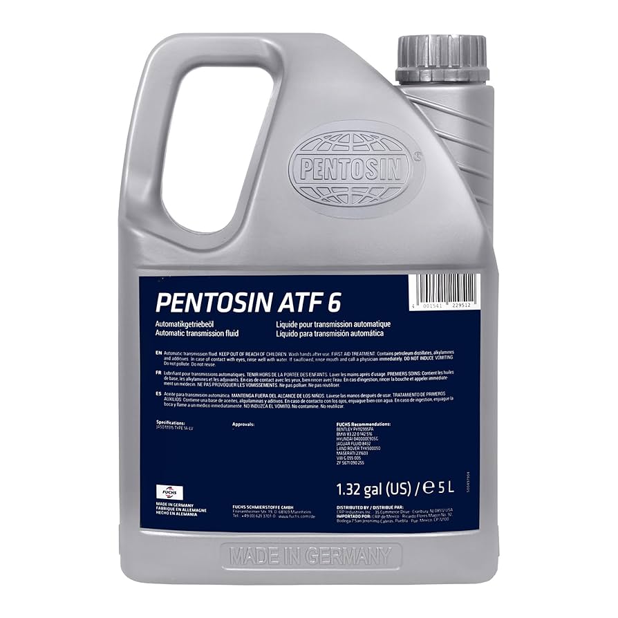 Amazon.co.jp: Pentosin 1058207 ATF 6 長寿命 完全合成